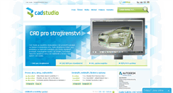Desktop Screenshot of cadstudio.cz