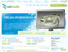 Tablet Screenshot of cadstudio.cz