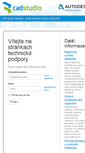 Mobile Screenshot of helpdesk.cadstudio.cz
